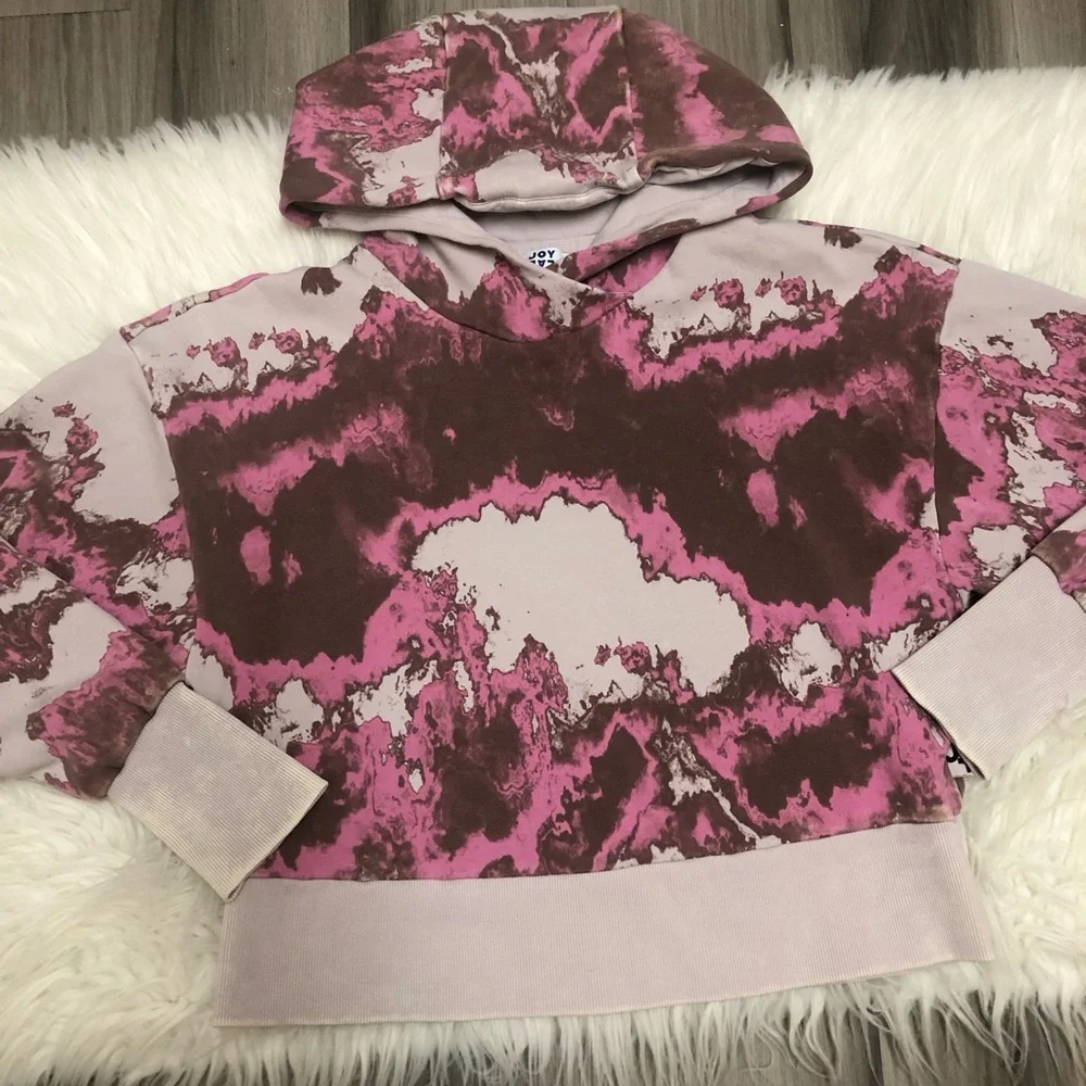 JoyLab Tie Dye Hooded Sweatshirt Size S Women